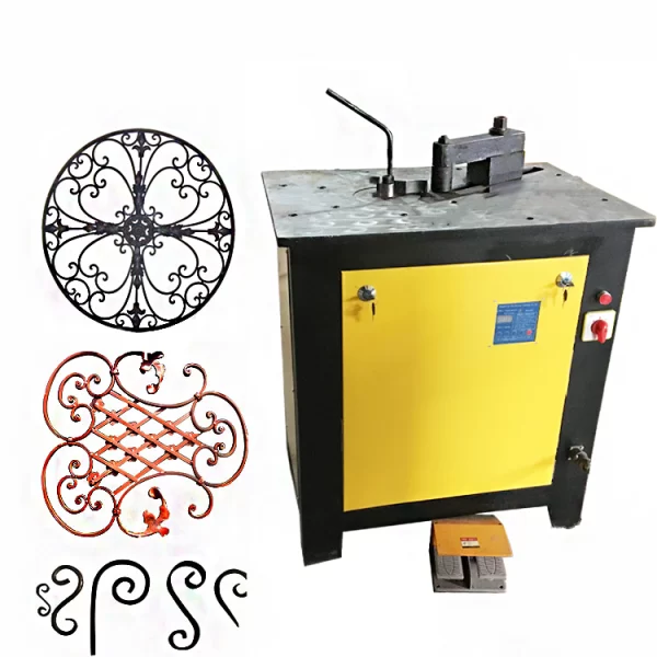 wrought iron bending machine