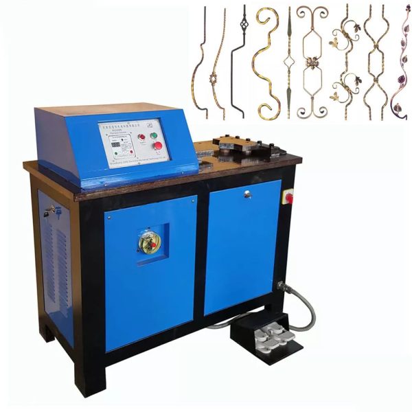 China manufacture metalcraft hytraulic moulder wrought iron machine