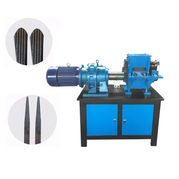 hot rolling fishtail forming machine