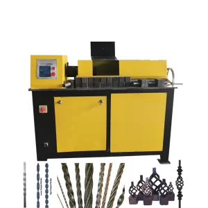 máquina de torsión para el procesamiento de artesanías de metal