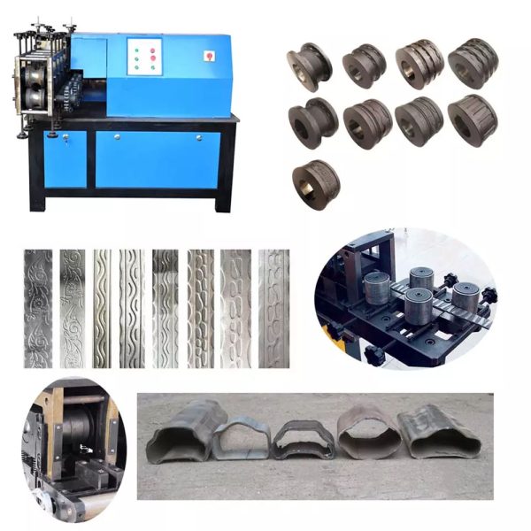 China wrought iron machine and cold rolling embossing machine