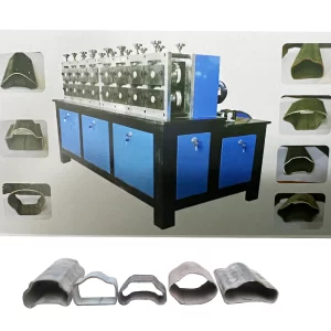 Stainless steel handrail tube roll forming machine